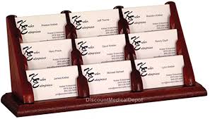 You can save even more by establishing recurring deliveries that work for your business. Amazon Com Wooden Business Card Holder For 9 Cards Oak Business Cards Wooden Business Card Holder Wooden Business Card