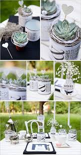 Einfache Tischdeko Mit Sukkulenten Hochzeit Deko Hochzeitstischdeko Tischdeko Selber Machen