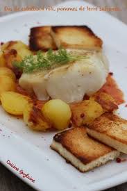 Dos De Cabillaud Roti A La Grenobloise Pommes De Terre Safranees La Cuisine De Guylaine Dos De Cabillaud Cuisine Roti