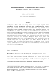 Pada artikel ini akan dijelaskan sebagian biografi beberapa tokoh secara singkat. Pdf Dato Mahamud Bin Abdul Tokoh Sosiolinguistik Melayu Nusantara Suatu Kajian Konseptual Profil Dan Sumbangan