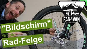 Fahrrad Speichen Mit Led Geniales Gadget Mehr Beleuchtung Und Sicherheit Youtube