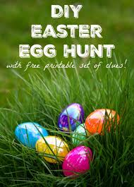 White printer paper or card stock. Easter Egg Hunt W Free Printable Clues For All Ages Edventures With Kids