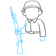 How To Draw A Soldier - Really Easy Drawing Tutorial