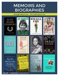Love A Good A Memoir We Ve Recommended Some Inspiring Memoirs And Biographies Madeinlibraryaware Readad Library Book Displays Library Displays Book Display