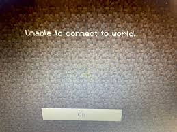 The world of minecraft is infinite with an endless amount of available resources. Minecraft Bedrock Unable To Connect To World Minecraften