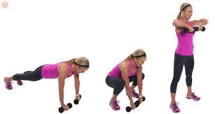 Focus on keeping your elbows higher than your forearms. How To Do A Plank To Upright Row