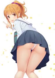 Wallpaper : Jinno Megumi, Eromanga sensei, anime girls, panties, ass,  blonde, upskirt 1000x1415 - CZNM22 - 1151055 - HD Wallpapers - WallHere
