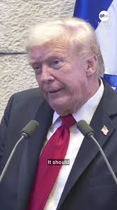 "It should now be clear to everyone throughout this region that decades of  fomenting terrorism and extremism, jihadism and anti-Semitism have not  worked.", President Trump delivers remarks to Israeli ...