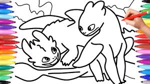 Color the candles employing bright colors to make the ideal picture. How To Train Your Dragon Coloring Pages How To Draw Toothless Hidden World Coloring Pages Youtube