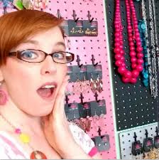 Michelle's jewelry business started with a small plastic box