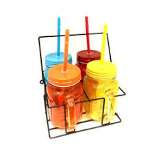 Maybe you would like to learn more about one of these? Glass Screw Cap Colored Mason Jar 400 Ml Rs 600 Box Arihant Gifts Crockeries Id 21513388573