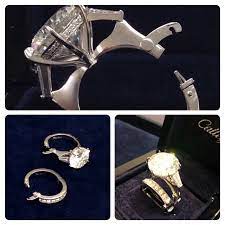 By Calleija Jewellers A Wedding Ring And An Engagement Ring With Hinged Shanks Designed As A Solution For Tho Hinged Ring Jewelry Techniques Fashion Jewelry