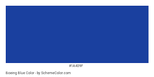 Boeing Blue Color Scheme Blue Schemecolor Com