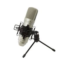 Original Tascam Tm 80 Condenser Microphone For Home Recording With Cable Shock Mount Table Stand Included Review Microphone Microphones Signal To Noise Ratio