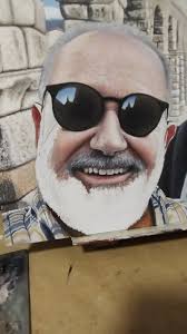 Habendo dado unha capa previa a gafas e dentes, o resto da cara pódese ir  facendo directamente en unha sola capa con moi bos resultados.