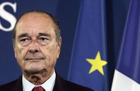 Jacques Chirac, former French president who challenged U.S. over Iraq war,  has died at 86 today in Paris