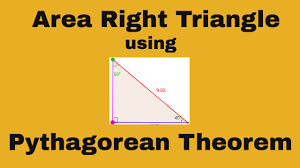 It is named after the greek philosopher and mathematician pythagoras who lived around latex500/latex bce. How To Find The Area Of A Right Triangle Using The Pythagorean Theorem Youtube