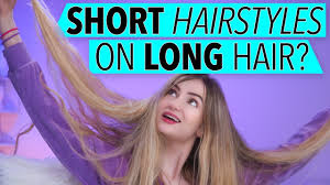 The long hair paradise is brought to you by rico k. Trying Short Hairstyles On Long Hair Youtube