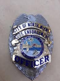 Code Enforcement Officer City Of North Miami Sun Badge Bombeiro Distintivo Corpo De Bombeiros