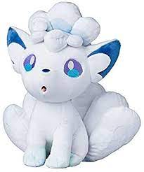 Amazon Com Alola Vulpix Ninetales Kyukon Figure Stuffed Animal Toys Plush Doll 11 Toys Games Pokemon Plush Pokemon Dolls Pet Toys
