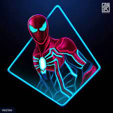 Spider on a rainbow, bold jumper spider, poisonous spider tarantula, funny spider, spider in. Neon Spiderman Wallpapers Top Free Neon Spiderman Backgrounds Wallpaperaccess