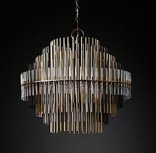 Rh Modern S Emile Chandelier Brass 38 Vintage Bronze Round Chandelier Ceiling Lights Chandelier