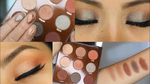 Karrueche X Colourpop Brown Sugar Palette Review Swatch 6 Looks On Asi Colourpop Asian Eyes Colourpop Eyeshadow