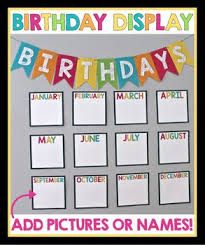 Birthday Bulletin Board Ideas For Work Birthday Board Bulletin Display Birthday Board Classroom Classroom Birthday Preschool Birthday Board