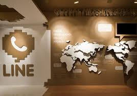 gallery of naver line square 6 exhibition design museum exhibition design signage design