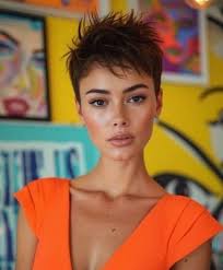 I had a pixie cut and love it 👍