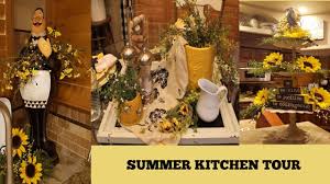 kitchen bee and sunflower decor youtube