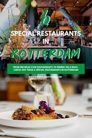 6 Special Restaurants In Rotterdam Weekends In Rotterdam High Tea Dineren Lunchgerechten