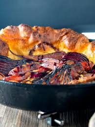 Cook for 30 minutes, until the batter is puffy, golden and. Roast Vegetable Toad In The Hole With Balsamic Veggies Krumpli