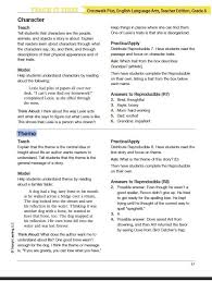 Mini Lessons Character Theme Grade 6 Crosswalk Coach Plus For The Common Core State Standards Engl Ela Lesson Common Core State Standards Common Core Ela