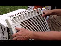 Once it's cooled, the refrigerant first enters into the expansion valve, and then the evaporator. How To Clean A Window Air Conditioner The Easy Way Youtube