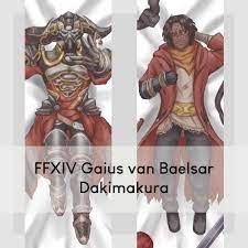 FFXIV Gaius Van Baelsar Dakimakura - Etsy