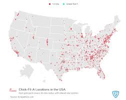 Popeyes And Chick Fil A Chicken Sandwich Wars Location