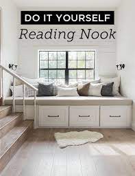 Diy Window Bench Seat Reading Nook Diy Window Seat Window Bench Seat Storage Bench Seating