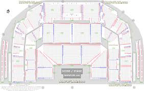 Oslo Spektrum Arena Detailed Seat Row Numbers Concert