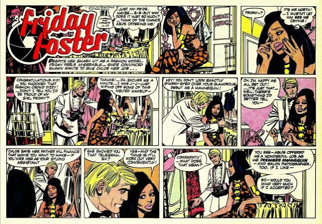 Friday Foster: Black Heroine, White Male Creators - Mark Carlson-Ghost