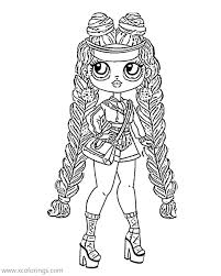 Lol surprise doll coloring pages. Older Sister From Lol Omg Doll Coloring Pages Xcolorings Com