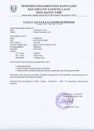 Cara Membuat Surat Keterangan Belum Menikah Dari Kua Bagi Contoh Surat