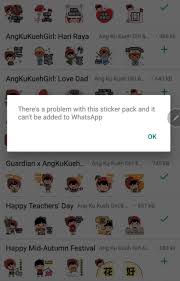 Maybe you would like to learn more about one of these? Android There S A Problem With This Sticker Pack And It Can T Be Added To Whatsapp Issue 551 Whatsapp Stickers Github