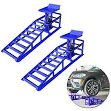 Froadp 2 Auto Pkw Auffahrrampen Laderampe Set Mit Hydraulischem Wagenheber Hebeplattform Bis 225er Reifen 2000 Kg S Izobrazheniyami Garazh Inzhenernoe Delo Garazh Masterskaya