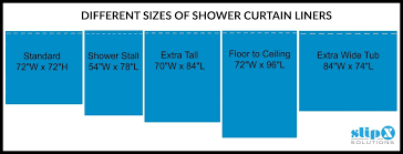 How Long Is A Standard Or Extra Long Shower Curtain Liner Guide