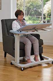 easylift split top over chair table careco over chair table recliner table table