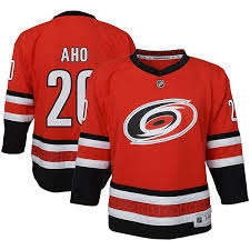 Sebastian aho's quick ot goal sends hurricanes to next round. Youth Sebastian Aho Red Carolina Hurricanes Home Replica Player Jersey