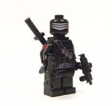 Lego Gi Joe Ebay Snake Eyes Gi Joe Gi Joe Lego War