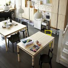 Ingo Table Pine Ikea In 2020 Ikea Dining Room Diy Dining Table Creative Office Space