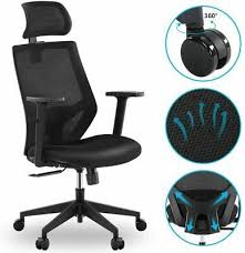 Ad Ebay Url T18 Ergonomic Office Mesh Chair W Lumbar Support High Back Desk Computer Chair In 2020 Mesh Office Chair Mesh Chair Ergonomic Office